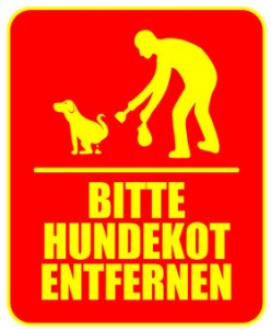 Bitte Hundekot entfernen Bitte Hundekot entfernen