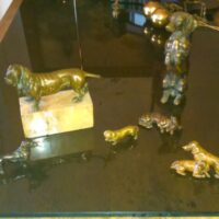 Dackel Teckel Bronze Figuren Sammlung abzugeben Sammler Skulptur Dekoration Hund schöne Rarität rar